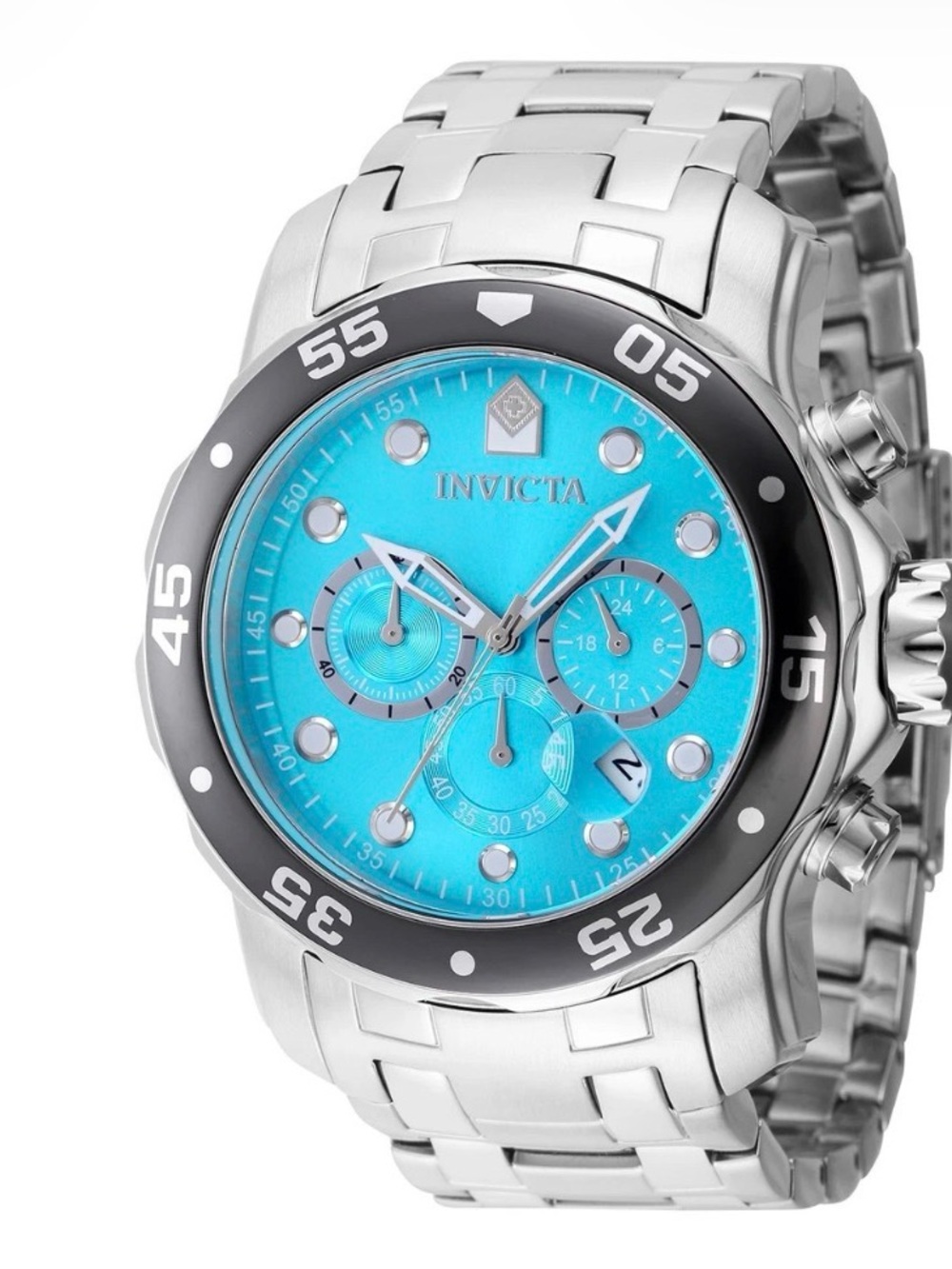Invicta Men’s Turquoise Dial Stainless Steel pro diver  Watch